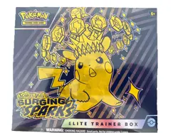 Pokemon TCG Scarlet & Violet SURGING SPARKS Elite Trainer Box FACTORY SEALED ETB - Image 1
