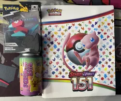 Pokemon Binder Bundle Full Collection of 151 From Various sets Olds N News +More - Image 1