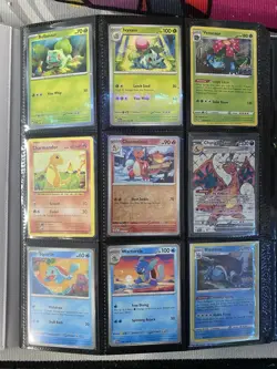 Pokemon Binder Bundle Full Collection of 151 From Various sets Olds N News +More - Image 2