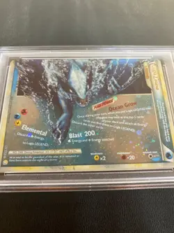PSA 6 Lugia Legend Heartgold & Soulsilver Top 2010 Pokemon English #114 - Image 2