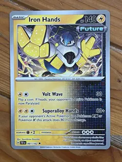 Iron Hands - 061/162 Temporal Forces Uncommon 61/162 Pokemon Card - Image 1