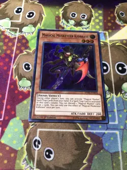 Yugioh - Magical Musketeer Kidbrave (Super Rare) (1st Edition) - SPWA-EN018 (P) - Image 1