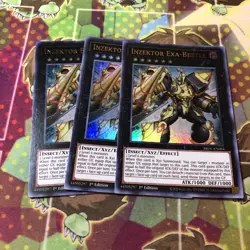 3x Inzektor Exa-Beetle 1st Edition Ultra Rare BROL-EN084 Yu-Gi-Oh! - Image 1