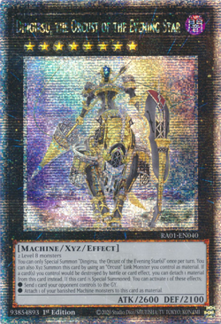 YUGIOH DINGIRSU, THE ORCUST OF THE EVENING STAR QUARTER CENTURY NM RA01-EN040 - Image 1