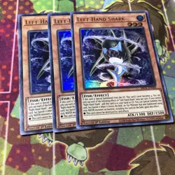 3x Left-Hand Shark 1st Edition Ultra Rare BROL-EN049 Yu-Gi-Oh! - Image 1