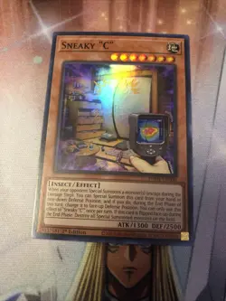 YUGIOH Sneaky "C" Photon Hypernova PHHY-EN030 Super Rare 1st Edition NM/Mint - Image 1