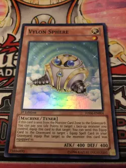 Yugioh Vylon Sphere HA06-EN004 Super Rare 1st Edition - Image 1