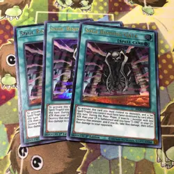 3x Soul Binding Gate 1st Edition Ultra Rare BROL-EN022 Yu-Gi-Oh! Playset - Image 1
