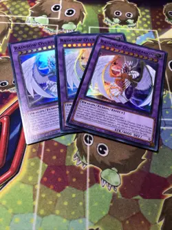 3x Rainbow Overdragon 1st Edition Super Rare SDCB-EN043 Yu-Gi-Oh! - Image 1