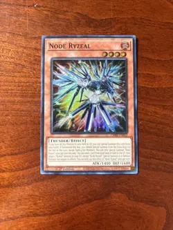 (CRBR) YuGiOh! - Node Ryzeal CRBR-EN002 Super Rare 1st Edition Near Mint SR - Image 1