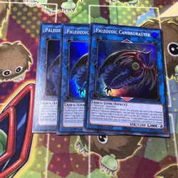 3x Paleozoic Cambroraster 1st Edition Super Rare MP22-EN088 Yu-Gi-Oh! - Image 1