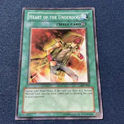 Yu-Gi-Oh! TCG Heart of the Underdog Invasion of Chaos IOC-032 Unlimited Common - Image 2
