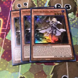 Yugioh Dogmatika Ecclesia, the Virtuous X3 Super RA01-EN020 1st NM Playset - Image 1