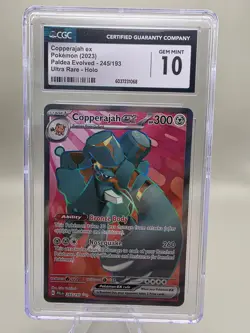 Lot of 5 CGC Graded Pokemon Cards - Image 2