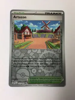 Pokemon Card Paldea Evolved Reverse Holographic Artazon 171/193 Near Mint - Image 1