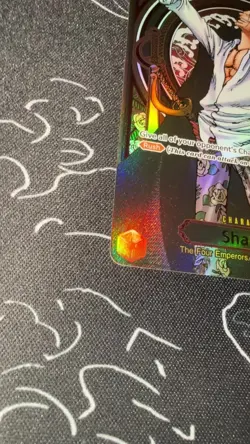 Shanks- OP09-004(SP) (Gold) His Will One Piece Card Game (English) Pack Fresh NM - Image 2