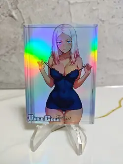 Hibana Fire Force Trading Card Waifu Goddess Story Anime Girl holo Karte Manga - Image 1