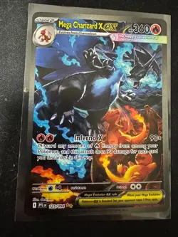 Mega Charizard X ex 125/094 SIR Phantasmal Flames Pokemon Card NM - Image 1