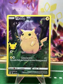 Lot Of 13 Celebrations Pikachu Pokemon Cards - Image 4