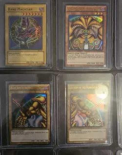 **16 CARD VINTAGE YU-GI-OH LOT OF *ALL HOLOS* INCLUDING A DECK BOX** - Image 2
