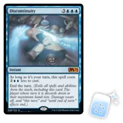 DISCONTINUITY Core Set 2021 M21 Magic MTG MINT CARD - Image 1