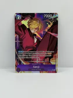 Sanji (Alt Art) OP09-065 SR Emperors New World ONE PIECE Card English NM - Image 1
