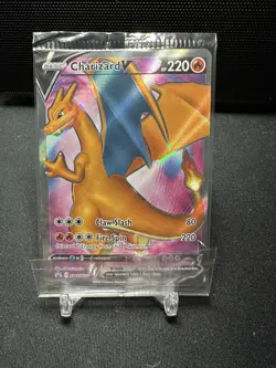 Charizard V SWSH050 SWSH: Sword & Shield Promo Cards Holo Sealed - Image 1