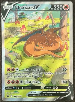 Charizard V SWSH260 SWSH: Sword & Shield Promo Cards Holo - Image 1