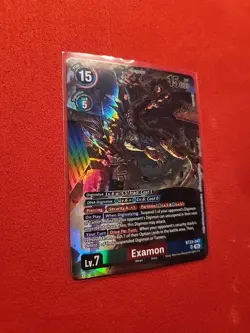 🌟 Secret Rare 🌟 Digimon Card Game Examon BT23-047 SR BT23 Hackers Slumber - Image 2