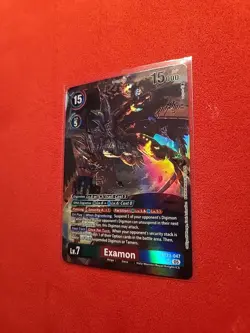 🌟 Secret Rare 🌟 Digimon Card Game Examon BT23-047 SR BT23 Hackers Slumber - Image 3