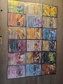 Lot of 18 Double Rare Holo Pokemon TCG Nm Rare Cards All Different - Image 1