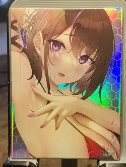 Dream Girl Valentines Day Goddess Story SSR Card Anime Waifu Kawaii OOP SSR-04 - Image 1