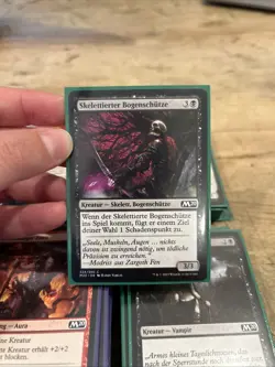 Magic The Gathering Cards Lot German Language 2019 In Protective Sleeves Qty 120 - Image 2