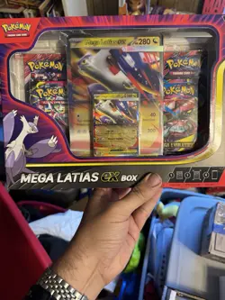 Mega Latias EX Box New Sealed Pokemon Trading Card Game TCG - Image 1