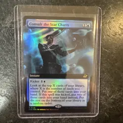 Consult the Star Charts (Extended Art) Edge of Eternities Foil - Image 1