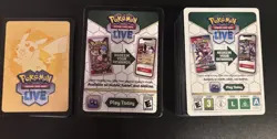 Pokemon TCG Code Cards Bulk Bundle 216 Mega evolutions + other sets - Image 1