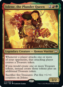 Jolene, the Plunder Queen Streets of New Capenna Commander PLD CARD ABUGames - Image 1