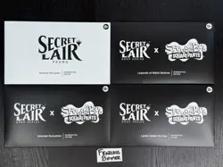Magic the Gathering Secret Lair x SpongeBob SquarePants Foil Bundle w/ Promo - Image 2
