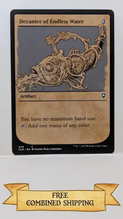 Decanter of Endless Water (Showcase) Commander Legends: Battle for Baldur's Gate - Image 1