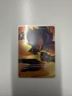 Riftbound TCG Showstopper Signature Spell Card - Image 1