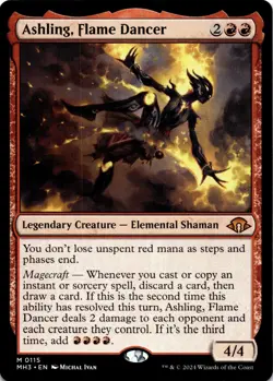 MTG Ashling, Flame Dancer (115) | NM | Modern Horizons 3 {MH3} - Image 1