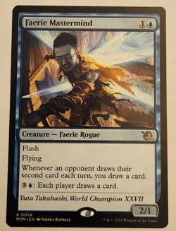Faerie Mastermind MOM #58 Rare Regular NM+ - Image 1