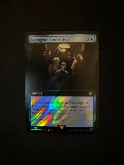 Nanogene Conversion (Extended Art) (Surge Foil) [ Doctor Who] #955 Magic MTG NM - Image 1