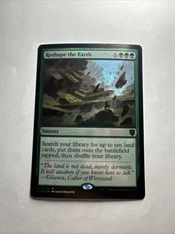 Reshape the Earth - CMR 249/361 - Foil Lightly Played - Image 1