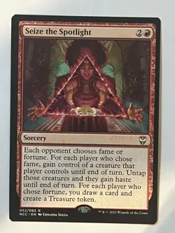 MTG - Seize the Spotlight - Commander: Streets of New Capenna Regular 052 - Image 1