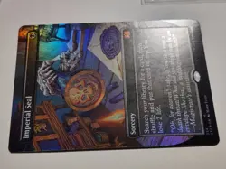 MTG Imperial Seal Borderless Foil -Double Masters 2022 [2X2] NM Pack Fresh - Image 3