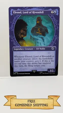 Elrond, Lord of Rivendell (Showcase) Universes Beyond: the Lord of the Rings:... - Image 1
