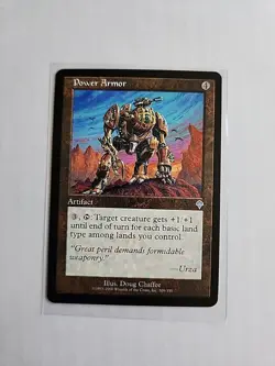 Power Armor - Invasion - MTG Magic - Uncommon - Artifact - Image 1