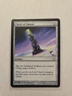 Clock of Omens - Fifth Dawn - LP - Uncommon - Artifact - MTG Magic - Image 1