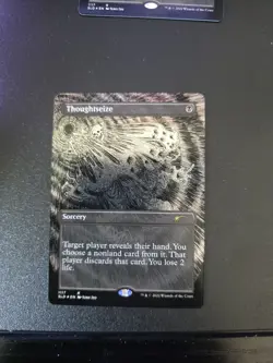 Thoughtseize SLD 1117 Foil Etched Borderless Near Mint - Image 1